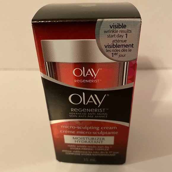 Olay Regenerist Advanced Anti-Aging Micro -Sculpting Cream Moisturizer 15ml - Picture 1 of 4